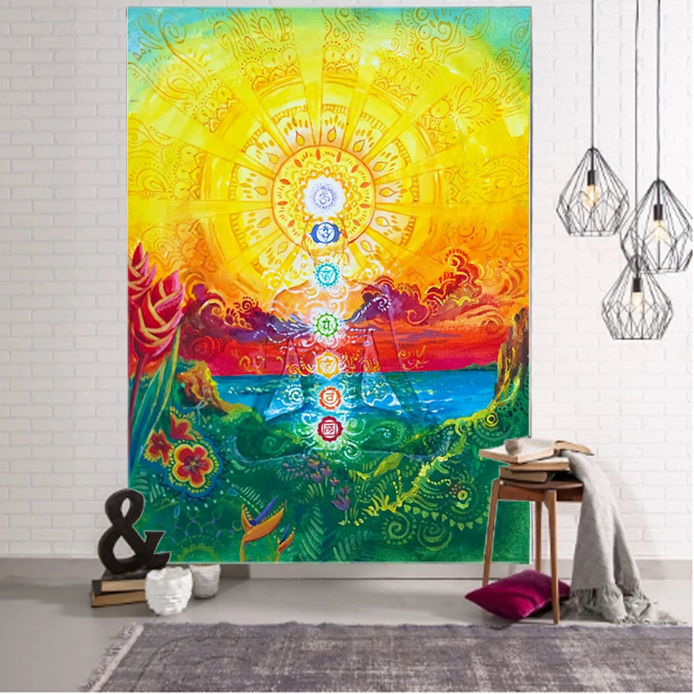 Rideau Bouddha <br> Mandala main image 0