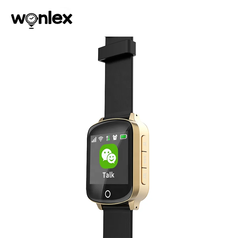 Умные часы Wonlex EW200S водонепроницаемые IP67 переносные устройства для пожилых людей