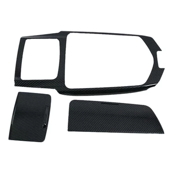 

Auto Accessories Inner Gear Panel Cover 3Pcs Imitation Carbon Fiber Car Styling Accessories for MASERATI LEVANTE 2018