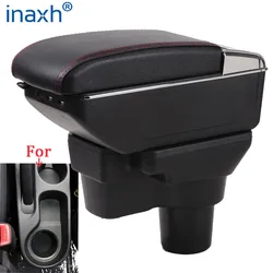 Reposabrazos para Hyundai SOLARIS 2 Accent Verna, caja de almacenamiento, reposabrazos, accesorios de coche, piezas interiores, 2017 2021