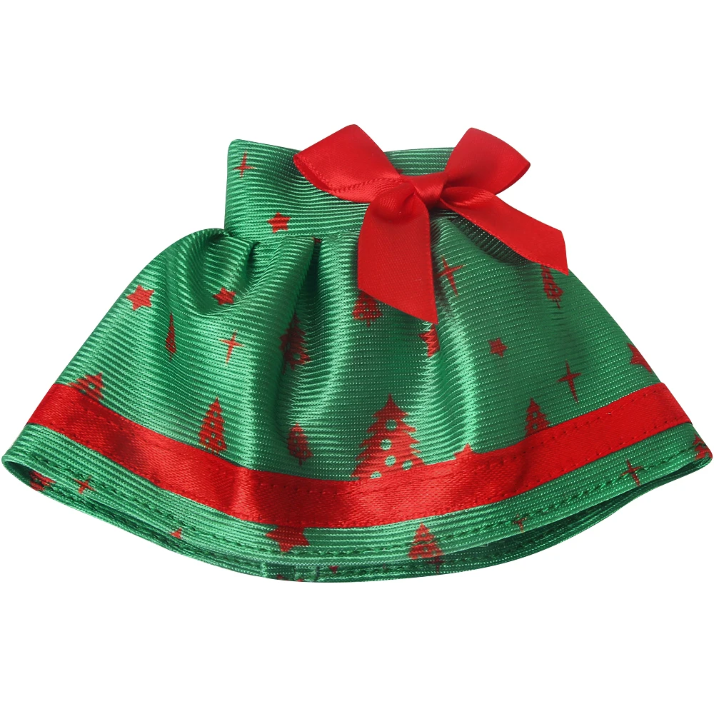 Christmas Elf Doll Fairy Red Clothes Bow Skirt Dress Toys For Children Accessories Christmas Gift Elves(No Doll)m29 Christmas Elf Doll Fairy Red Clothes Bow Skirt Dress Toys For Children Accessories Christmas Gift Elves(No Doll)m29