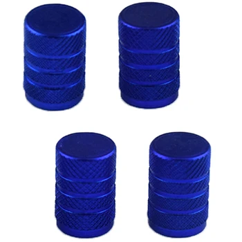 

8pcs Universal Car Wheel Tire Air Valve Stems Caps Car Motor Blue