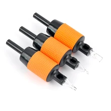 20 шт. алюминиевый захват машины татуировки из нержавеющей стали синяя трубка для ствола трубки татуировки аксессуары ручки поставки