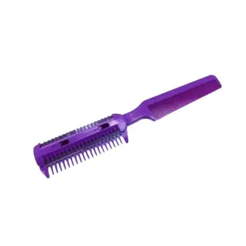 

Hair Razor Comb Hairdressing Thinning Trimmer Hair Cutter Comb Haircut Scissors Home Professional Styling Tool