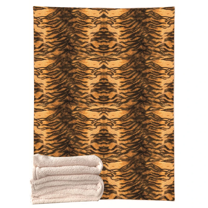 Leopard Zebra Pattern Super Soft Cozy Velvet Plush Throw Blanket Household Nap Blanket for Couch Bed Travel - Цвет: Model 12