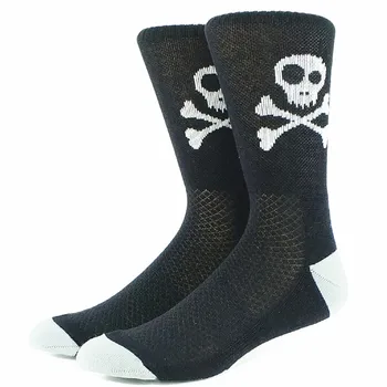 

Motorcycle MX BMX Cycling Wool Blend Men Socks