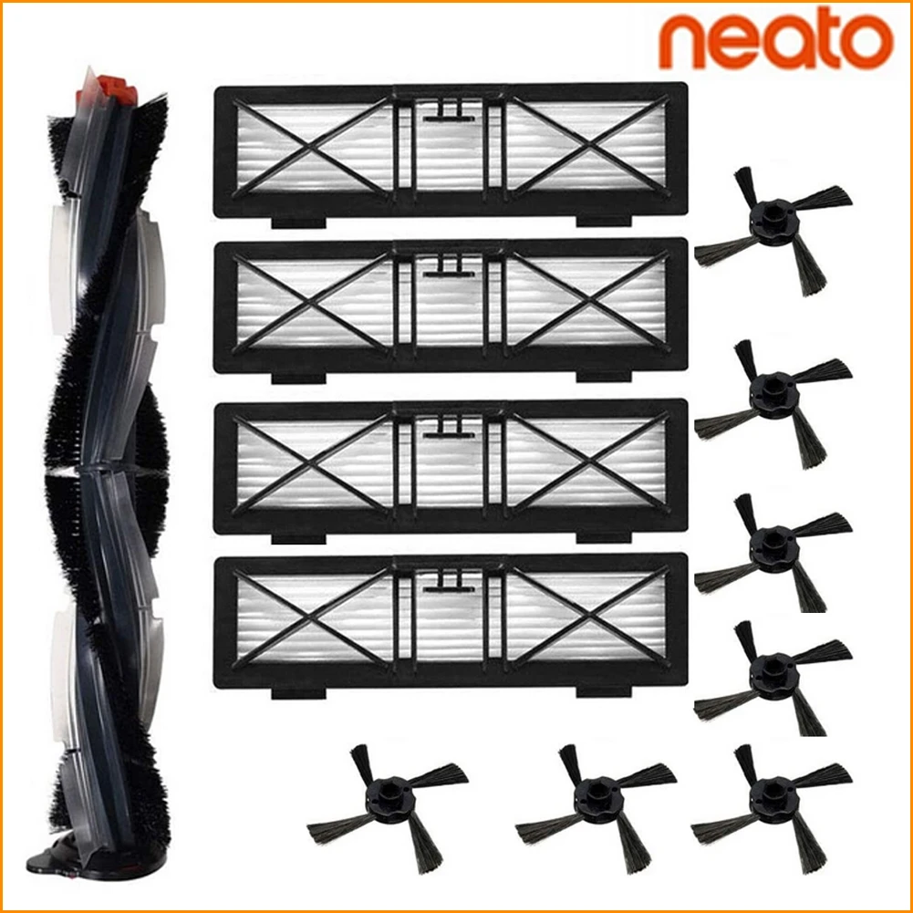 Vacuum Cleaner Side Brushes Kit For Neato Botvac D Series D3 D5 D7 Cleaning Tool 