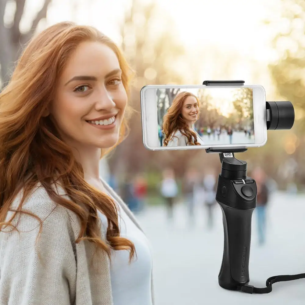 

Freevision Vilta-m 3-Axle 360 Degree Horizontal Rotation Handheld Stabilizer Gimbal for Smart Phones Handheld Stabilizer