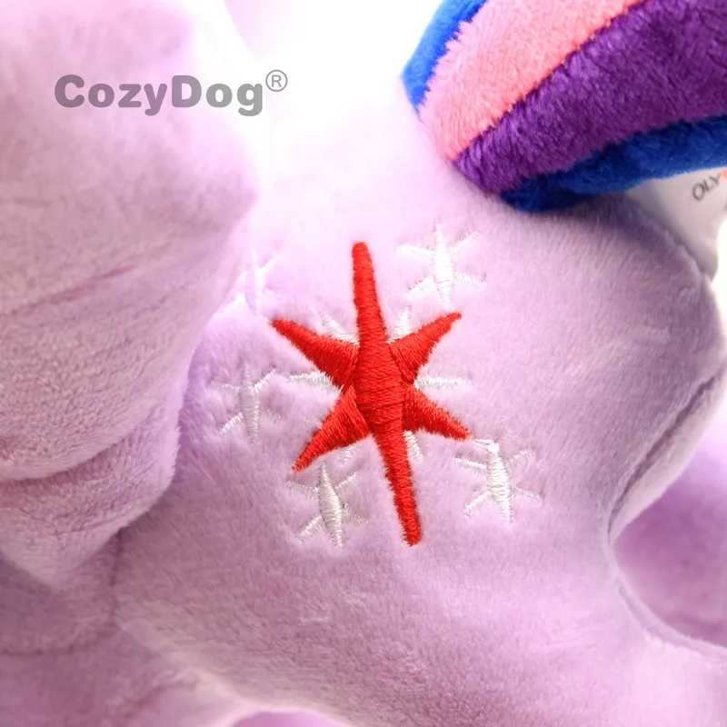 30 см Радуга Единорог Лошадь плюшевые игрушки кукла Peluche Новое поступление большой размер фиолетовая лошадь мягкие животные игрушки для женщин детский подарок