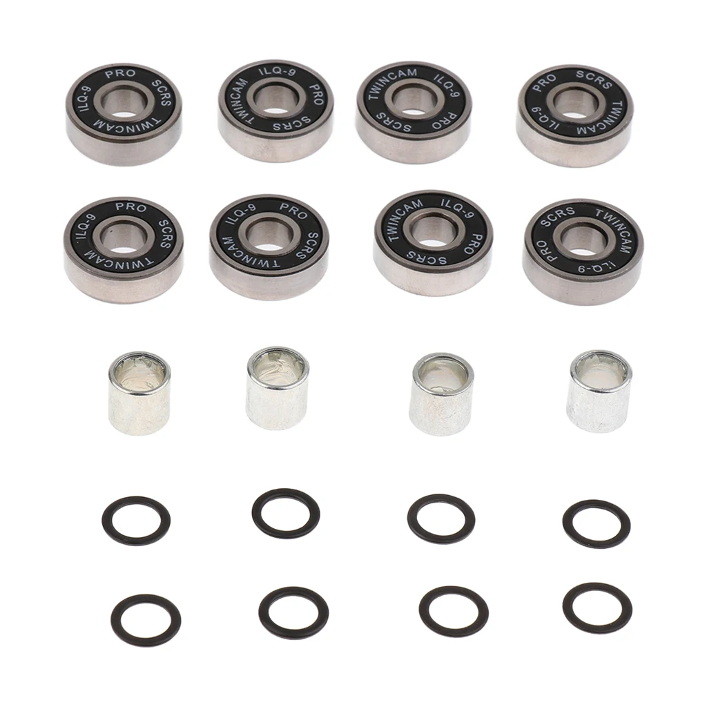 Skateboards Bearing Spacers And Speed Washers Set Skateboard Accessories Parts for Longboards Scooters