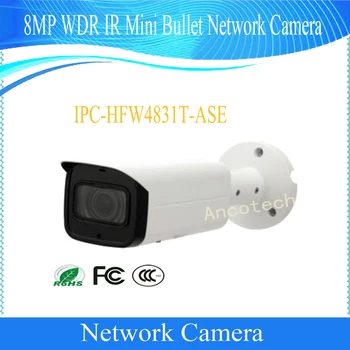 

Free Shipping DAHUA Security CCTV IP Camera 8MP Waterproof WDR IR Mini Bullet Network Camera With POE IP67 DH-IPC-HFW4831T-ASE