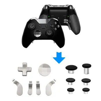 

13 in 1 Metal Thumbsticks, D-Pads and Paddles with Tools for Elite Series 2 Controller Xbox One