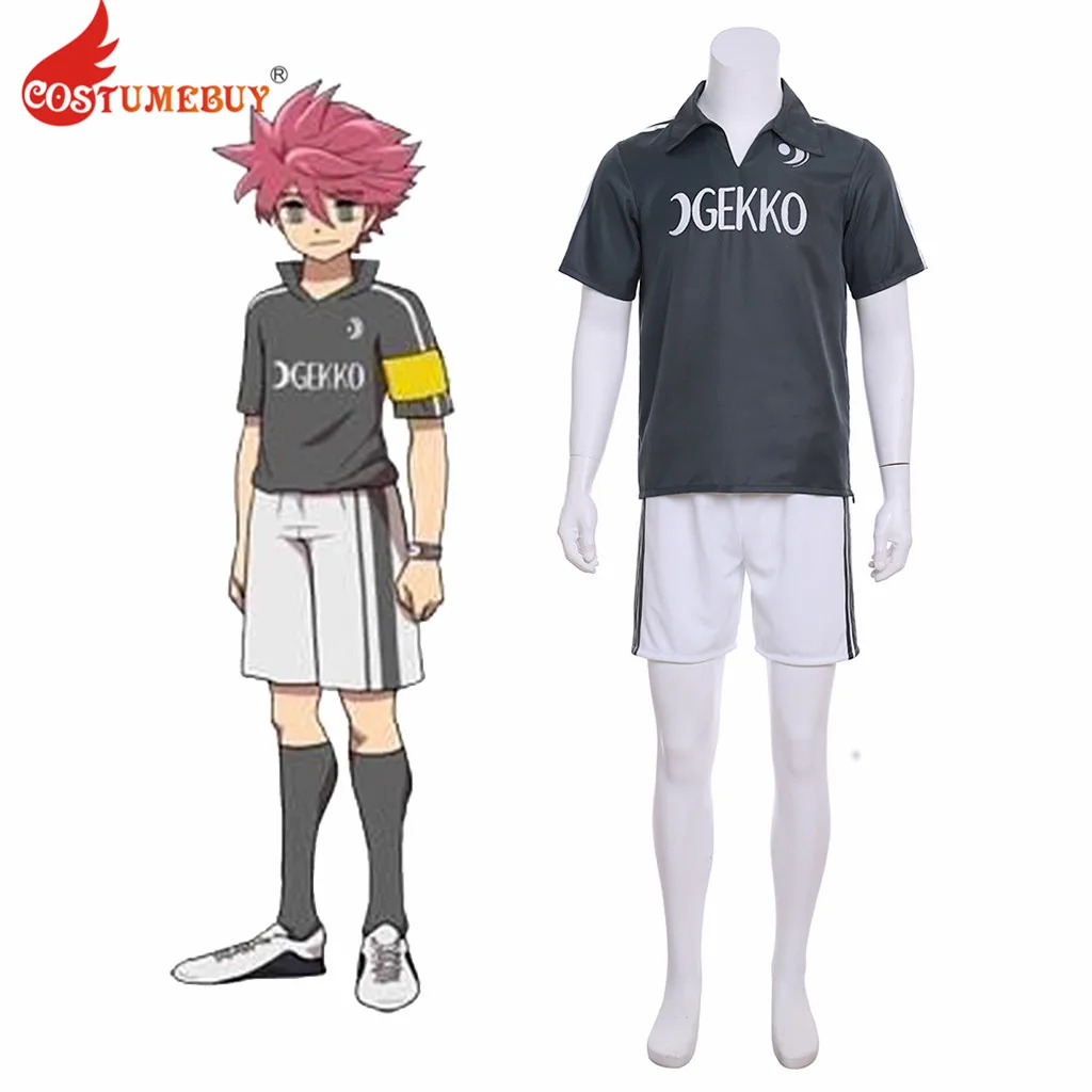 Inazuma Eleven:Ares No Tenbin Costume Cosplay Inazuma (Yuka School Football Team Summer Sports Suit L921