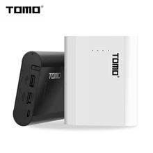 Внешний аккумулятор TOMO P4 18650 с ЖК-индикатором и двумя USB-портами