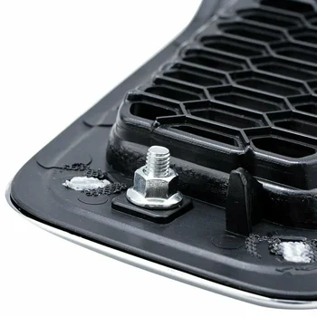 

Honeycomb mesh Grill insert Parts 7pcs Grid Cover For Jeep Cherokee 2014-2018