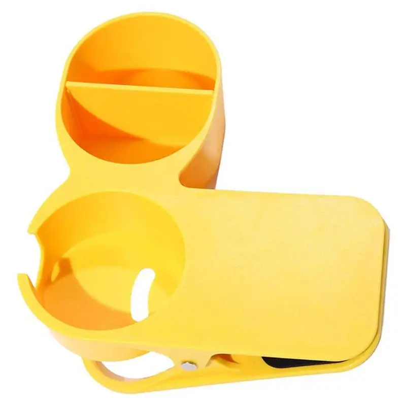Yellow Модная чашка для воды, держатель для кофе, держатель для напитков, домашний офисный письменный стол стойка для бутылок, Органайзер - Цвет: Yellow
