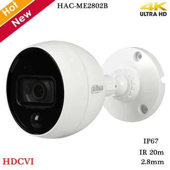 

Original Dahua 4K HDCVI MotionEye Camera Smart IR 20m Bulit-in PIR Quaternionic Digital Sensor DC12V Security Camera HAC-ME2802B