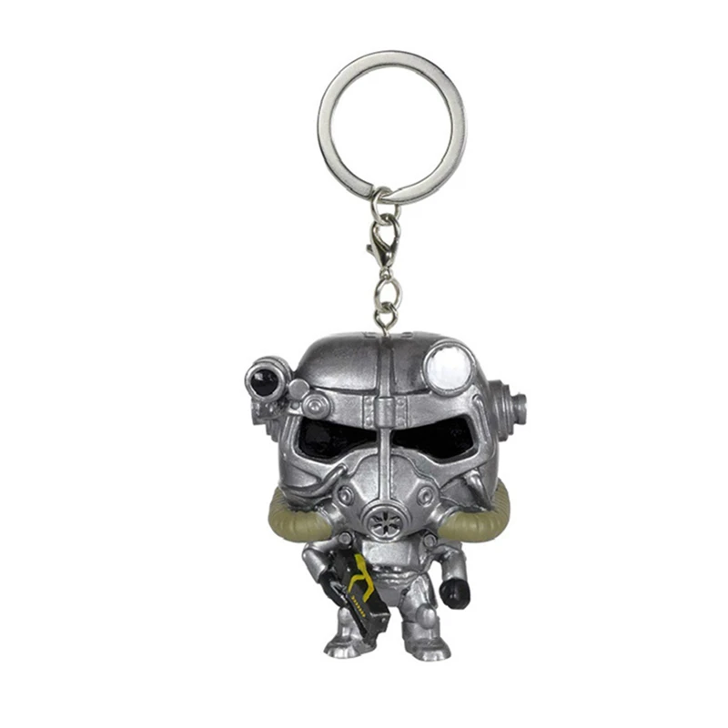 Карманный Брелок для игр Fallout 4 Power Armor Vault Boy виниловые экшн фигурки модели кукол