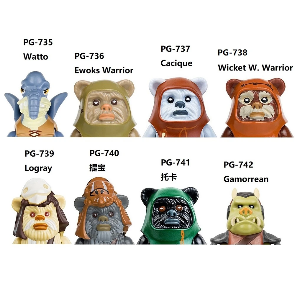 logray ewok figure