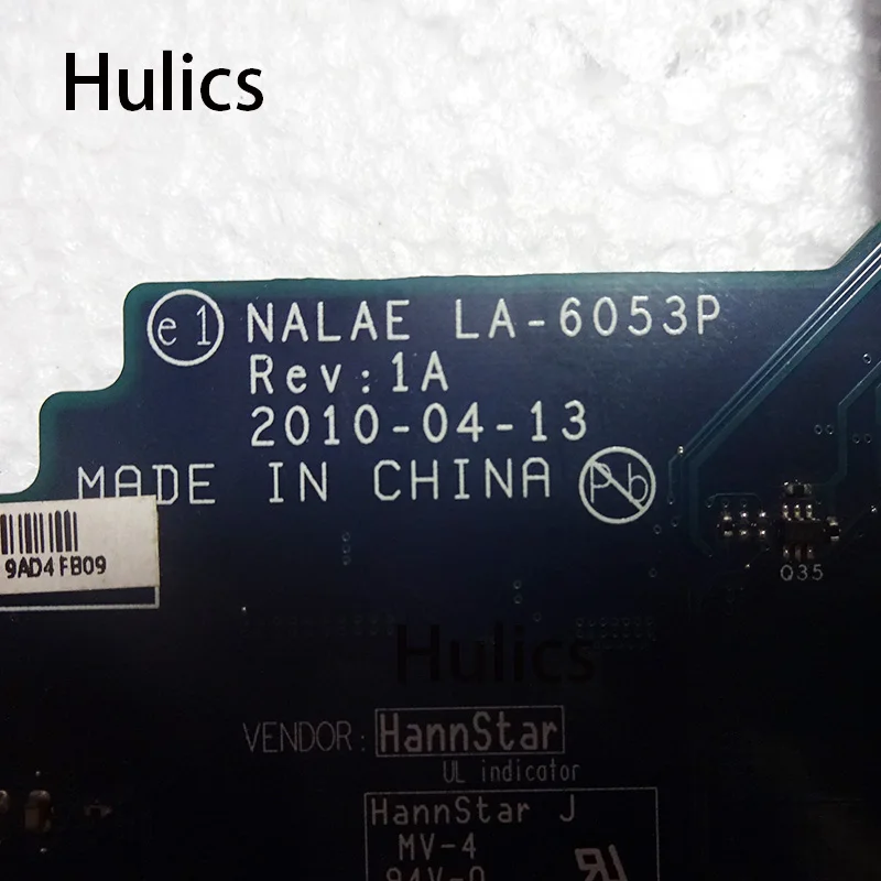 Hulics Original K000103970 motherboard for Toshiba Satellite L670D L675D NALAE U01 LA-6053P main board