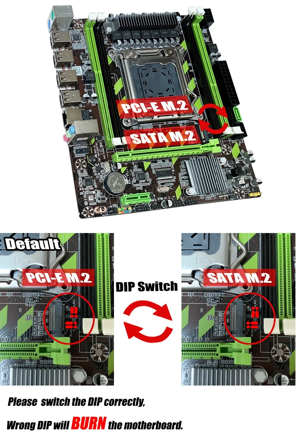 материнские платы Atermiter X79 X79G Материнская плата ПК LGA 2011 USB2 ...