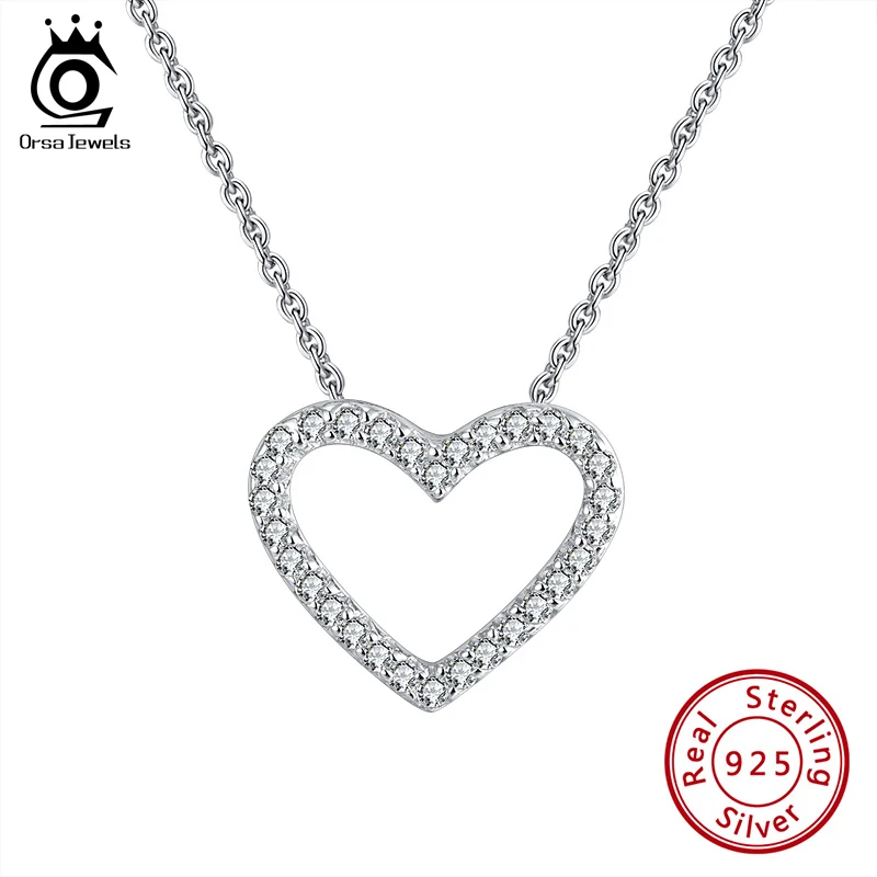 Ювелирные изделия ORSA JEWELS из серебра 925 пробы с ярким цирконом изысканный подарок
