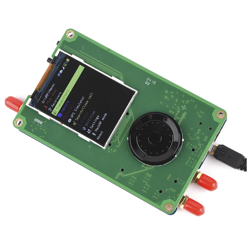 PortaPack для HackRF One SDR программного обеспечения определенная Радио 1 МГц до 6 ГГц
