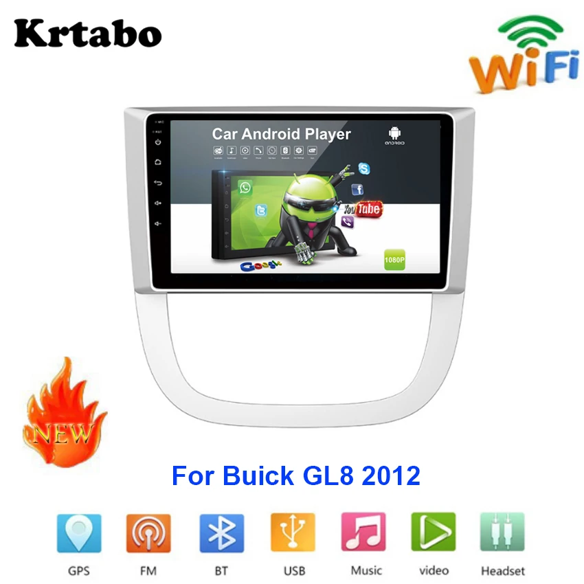 

Car radio Android multimedia player For Buick GL8 2012 Car touch screen GPS Navigation Support Carplay Bluetooth