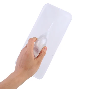 

High Quality Plastic Trowel for Wall Transparent Rubber Trowel Portable Lightweight Construction Auxiliary Tool Home Use