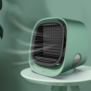 

Mini Portable Air Conditioner Multi-function Humidifier Purifier USB Desktop Air Cooler Fan with Water Tank Home 5V