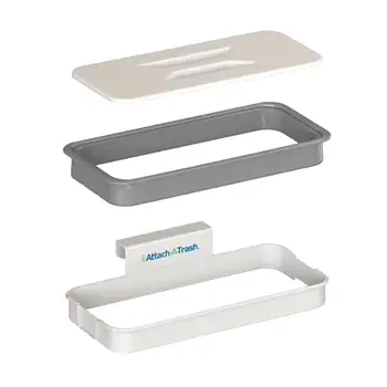 

Storage Shelf Cupboard Door Back Hanging Trash Rack Storage Garbage Rubbish Bag Cabinet Shelf Racks