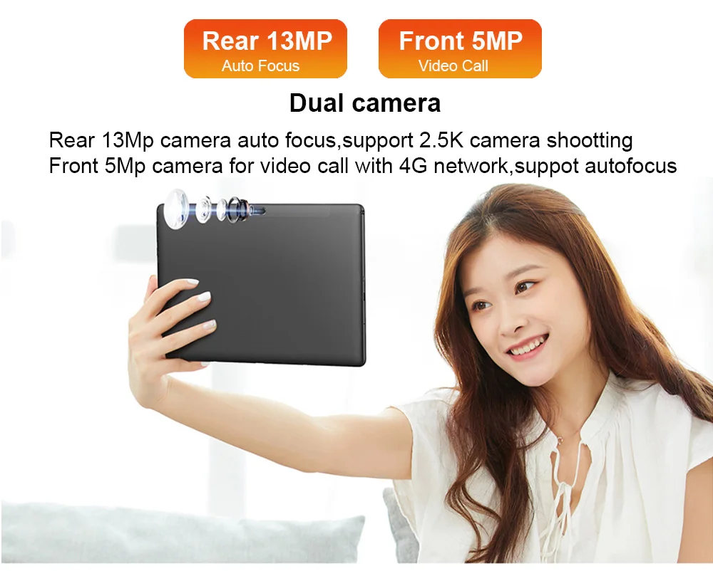 US $166.99 Hot Sale 116 Inch Working Tablet 4G Network Portable Android Tablet 2 in 1 Laptop GPS Gaming Tablet With Keyboard 13MP Camera