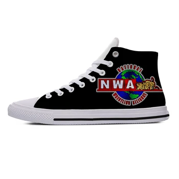 

N.W.A Heavy Metal Band Icon Mens Womens Designer Leisure Sneakers Men Casual Canvas Shoes Off White