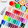 Gel de couleur scintillante CANNI usine Venalisa UV LED Gel de peinture 5 ML 180 vernis de couleur Pure tremper les rides UV LED Gel de peinture pour les ongles ► Photo 2/6