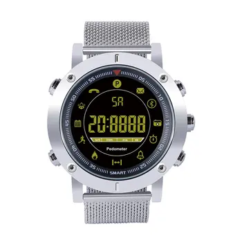 

EX19 Men Fashion Watches Soft Silicone Belt Watch Smart Clock Wrist Decor intelligent Watch Bracelet