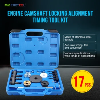 MR CARTOOL  Engine Camshaft Locking Alignment Timing Tool Kit for Audi VW Skoda VAG 1.8 2.0 TFSI EA888 SF0233  Auto Repair Tools 5