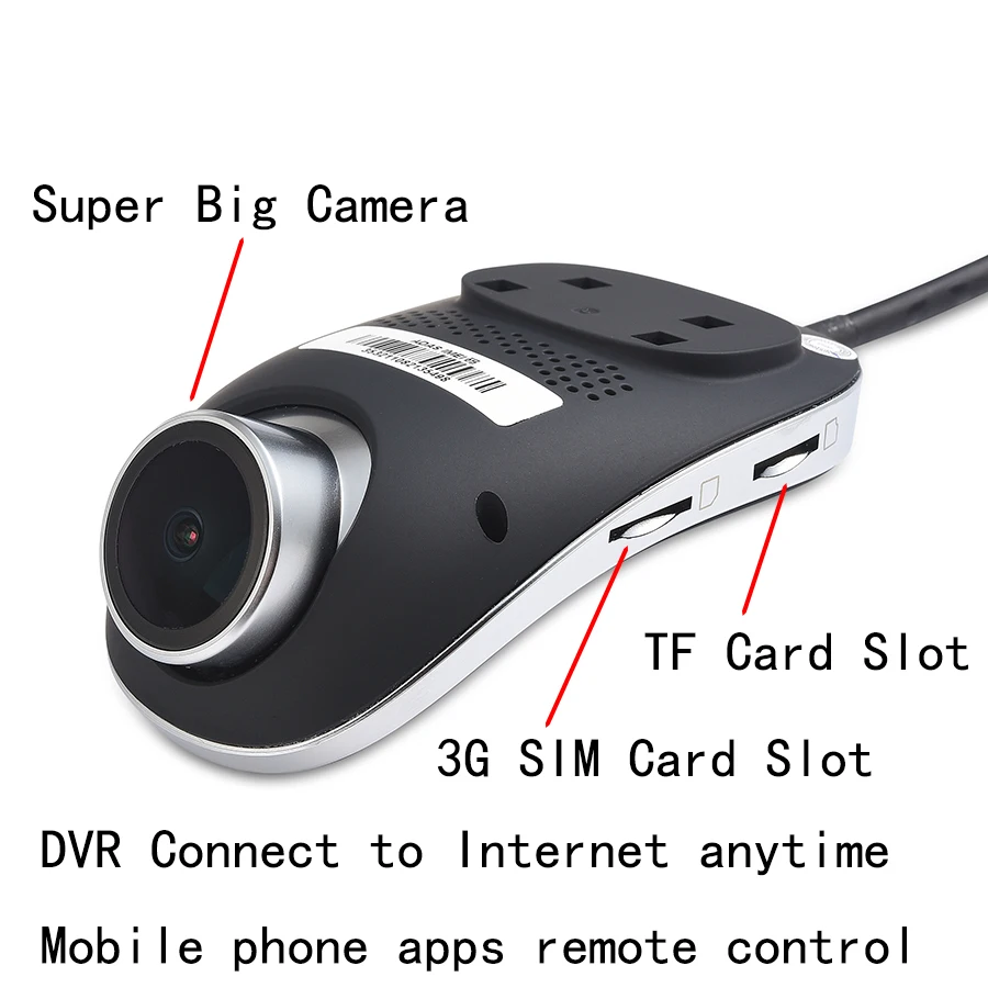 Udricare 3g мини скрытый DVR WiFi мобильный телефон онлайн-трекер GPS удаленный дисплей Воспроизведение HD 1080P заднего вида двойная камера DVR