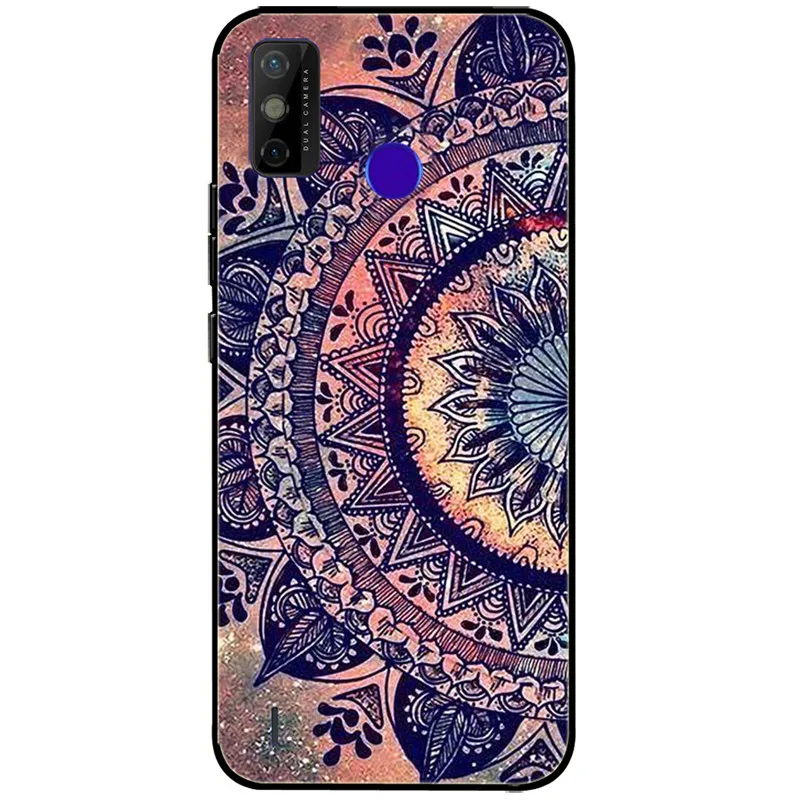 mobile phone cases with card holder For ZTE Blade A51 Case Phone Cover Soft Silicone Painting Cases for ZTE Blade A51 A 51 Back Cover TPU Black Bumper for BladeA51 cell phone belt pouch Cases & Covers