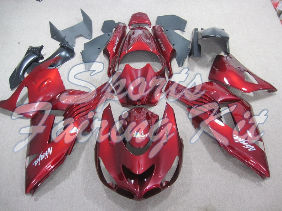 Мотоцикл обтекатель для Zx14 Zx 14r 2006 2011 Обтекатели ZZR 1400 08 09 обтекателя Наборы 06