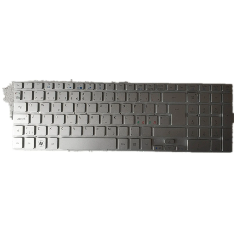 Новая сменная Клавиатура для ноутбука ACER Aspire 5943G 5950G 8943G 8950G черный NR норвежская