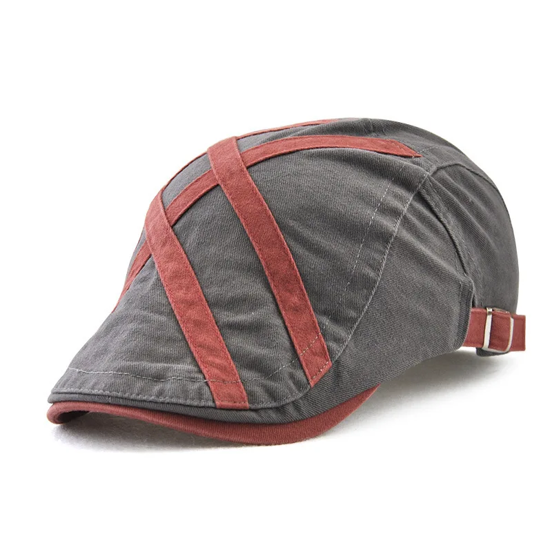 Новое поступление, берет, мужская Кепка, женская шапка, petten Dad hat, peaky blinder, Ретро стиль, британский стиль, для художника, французский стиль - Color: photo color