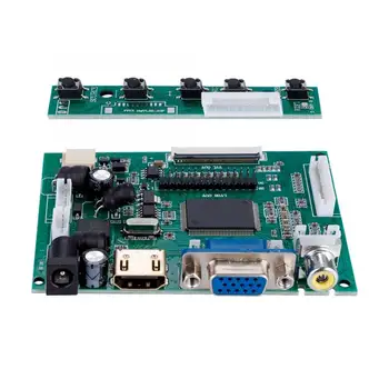 

Demo Board Accessories 9 Inch LCD Display Module HDMI + VGA + 2AV Driver Board for Raspberry Pi raspberry pi raspberry pi