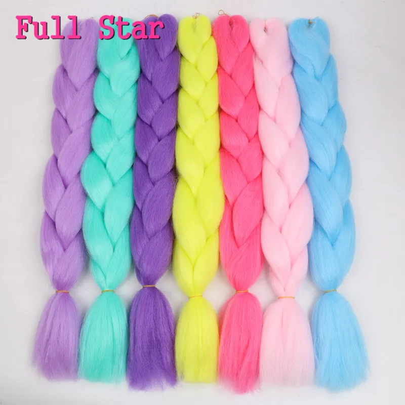 glowing hair jumbo braids 01