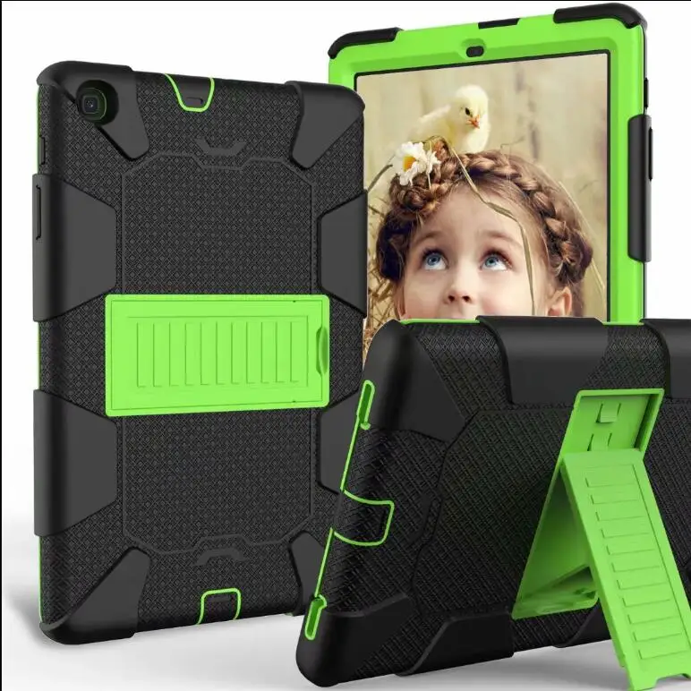 Чехол для Samsung Galaxy Tab A 10,1 T510 T515 SM-T510 SM-T515 планшет Funda противоударный чехол для детей+ ручка - Цвет: Picture color