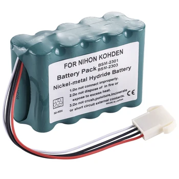 

High Quality For 10HP-4/3FAUR-NK Battery | Replacement For Nihon Kohden WS-231P QI-231P QI-236P I 2300 I 2301A I 2304A Battery