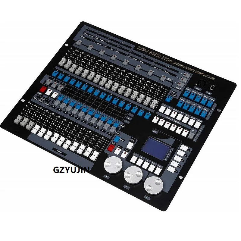 Dj King kong 1024 dmx контроллер освещения консоли dmx512 Дорожный Чехол управления упаковка