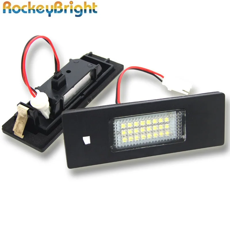

12v led license plate light for BMW 1 Series E81 E87 E87N E85 Z4 E86 6 Series E63 E64 car plate light number plate lamp