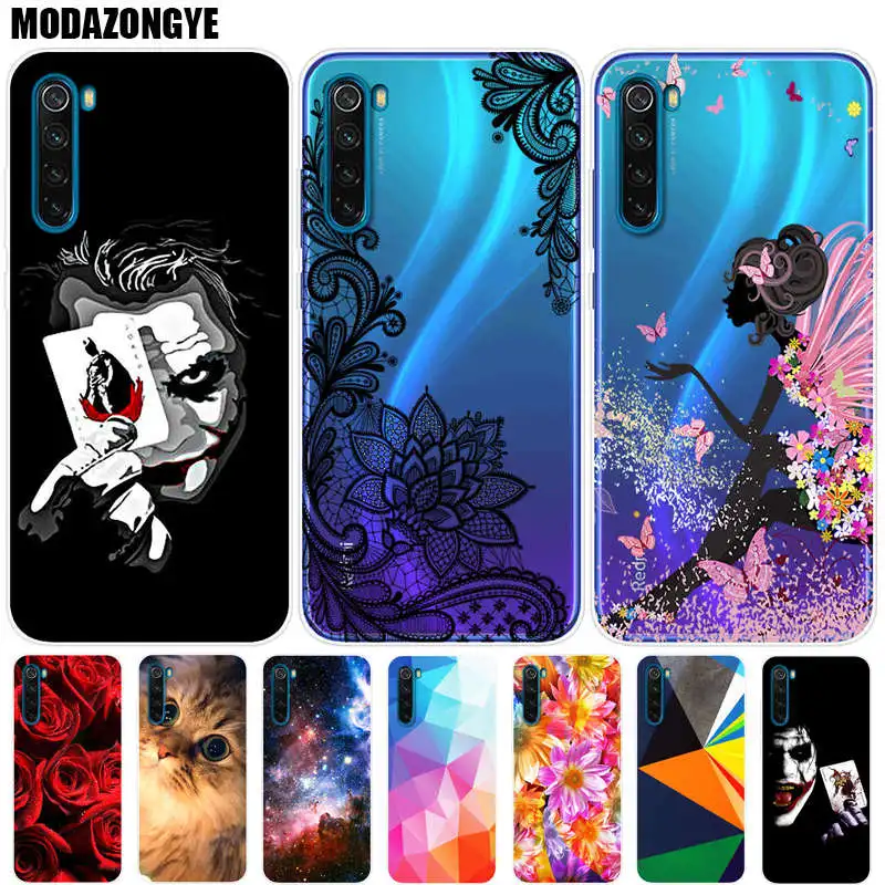 Case For Xiaomi Redmi Note 8 Phone Case Xiaomi Redmi Note 8 Cover Redmi Note 8 Note8 Case Silicone Soft TPU Protective Cover