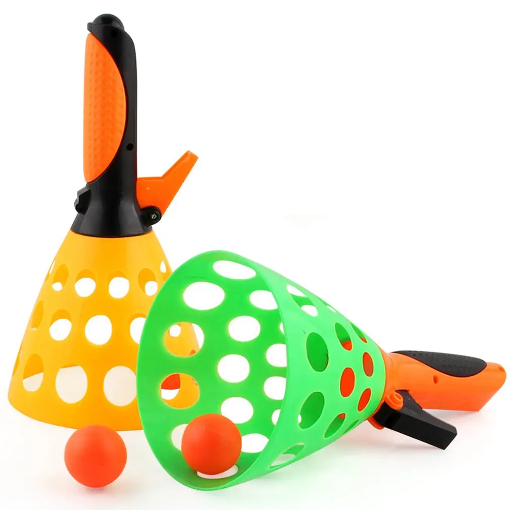 

2020 Parent-child Catapult Table Tennis Launch Ball Perfect Toy For Kids Outdoor Interactive Rubber Balls Ping Pong Ball Toys
