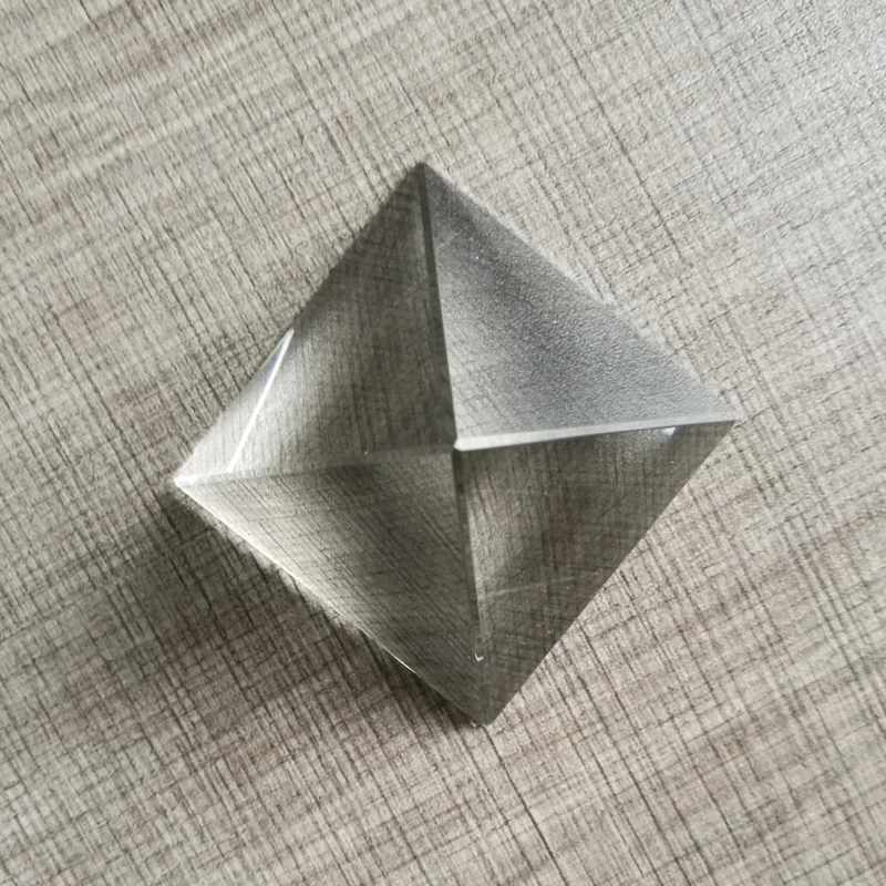 Optical Prism Quadrangular Pyramid 100mm Optical Height Rectangular Pyramid Optical Scientific Experimental Instruments Student